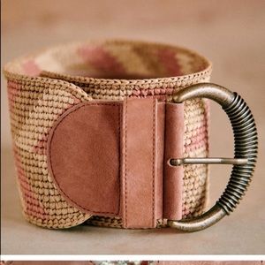 Sezane multicolor Carlie belt so cute new with tags